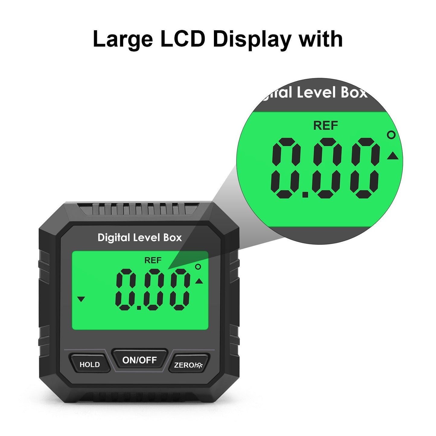 Magnetic Digital Inclinometer Angle Finder Level Gauge (No Bubble)