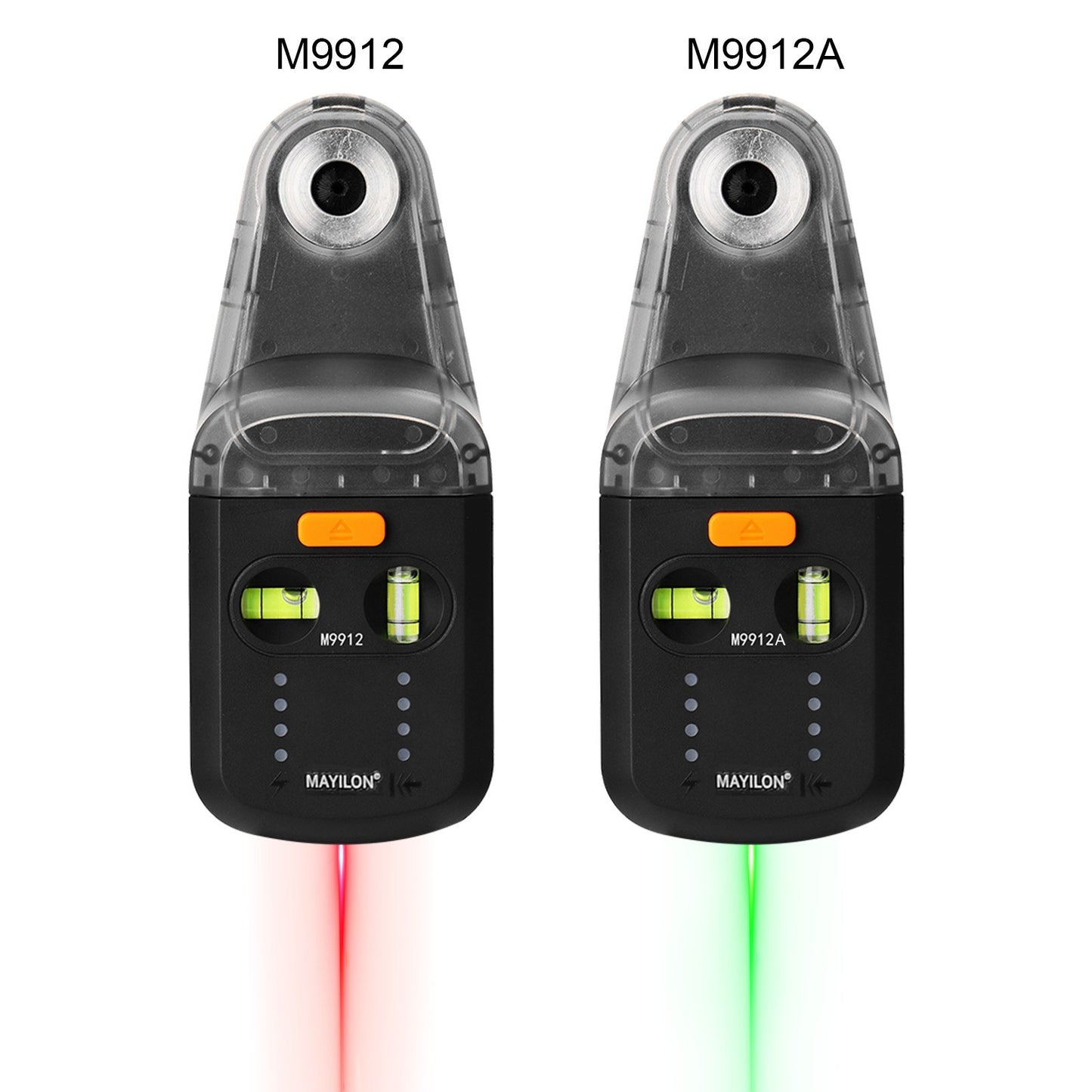 Dual Function Electric Drilling Dust Collector & Laser Level Bracket with 5m Red Laser