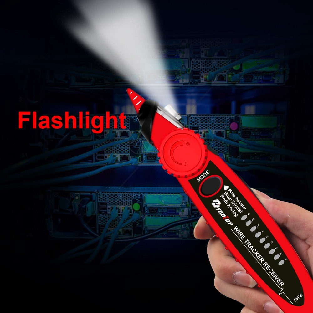 ET624 Portable 2-in-1 Network Cable Finder & Multimeter with LCD Display