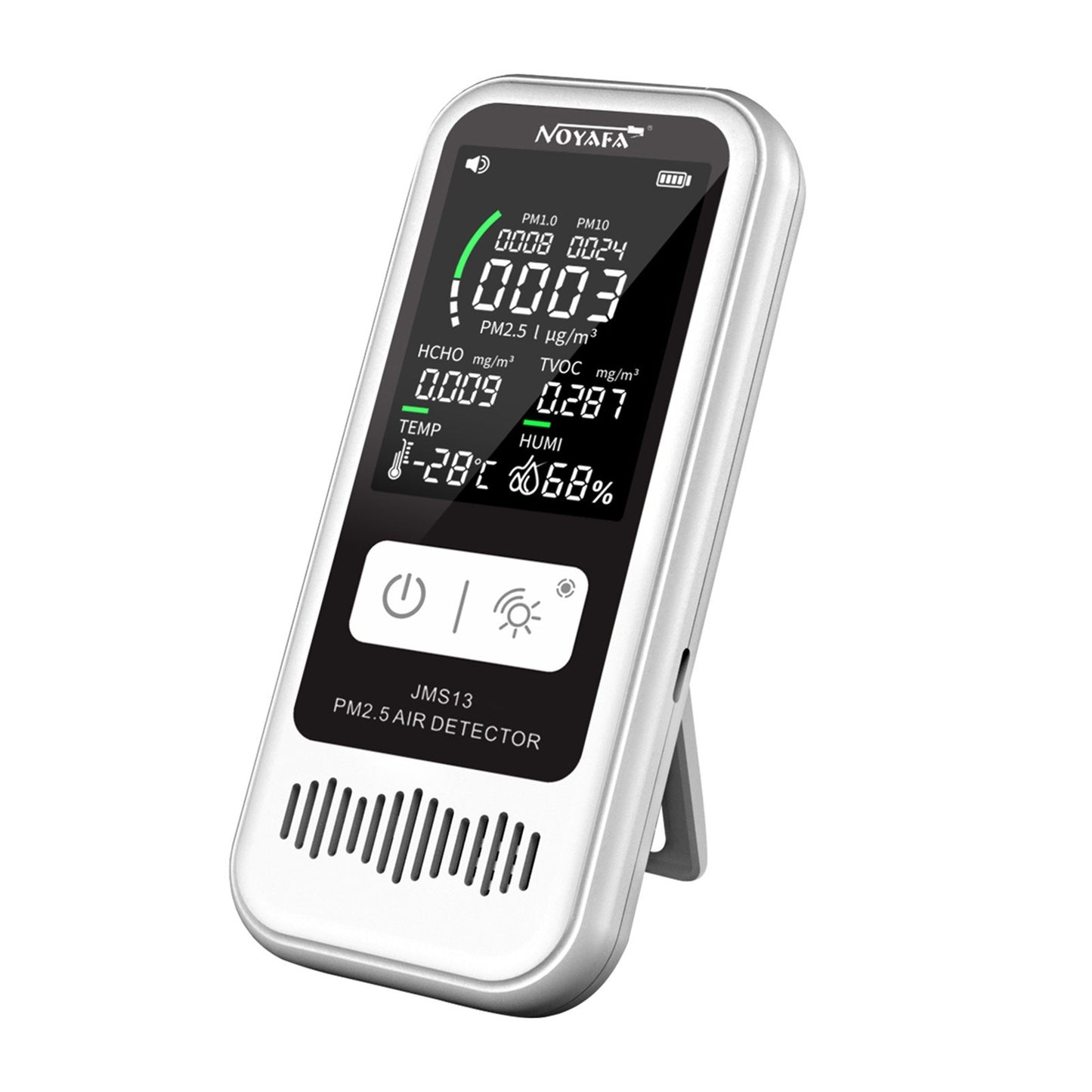 NOYAFA JMS13 PM2.5 Air Quality Detector | LCD Digital TVOC/Formaldehyde Tester