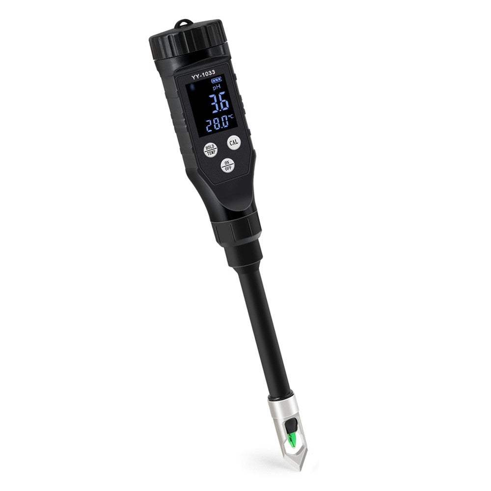 LCD Digital 2-in-1 Soil PH & Temperature Tester for Garden Plants
