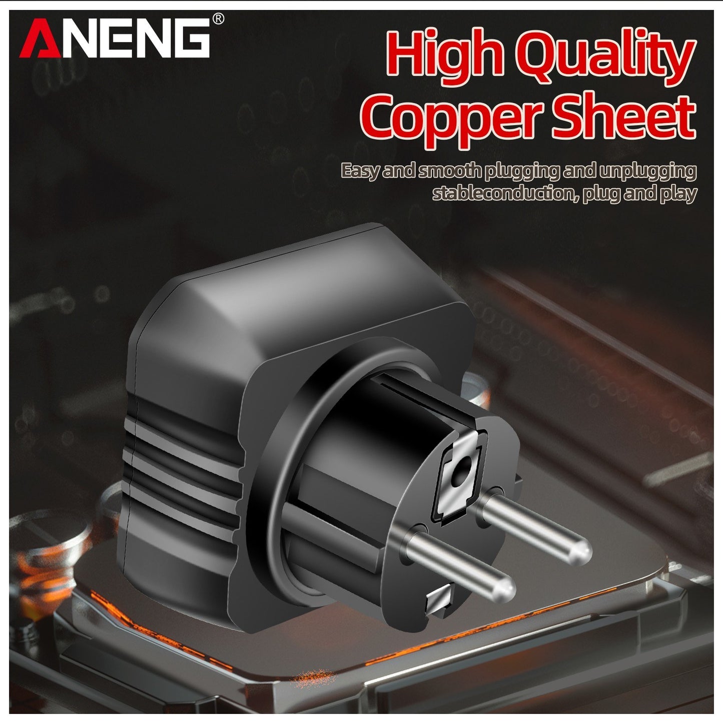 ANENG 250V Outlet Tester & Socket Detector with Leakage, Polarity, Ground Line & Voltage Detection