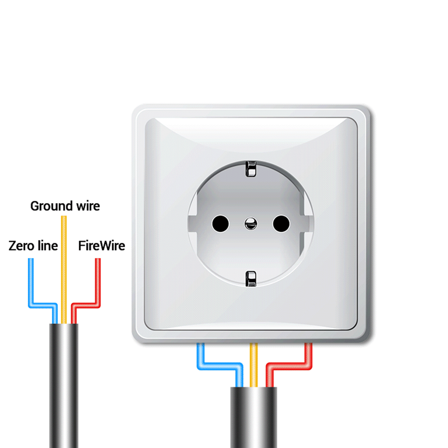 ANENG 250V Outlet Tester & Socket Detector with Leakage, Polarity, Ground Line & Voltage Detection
