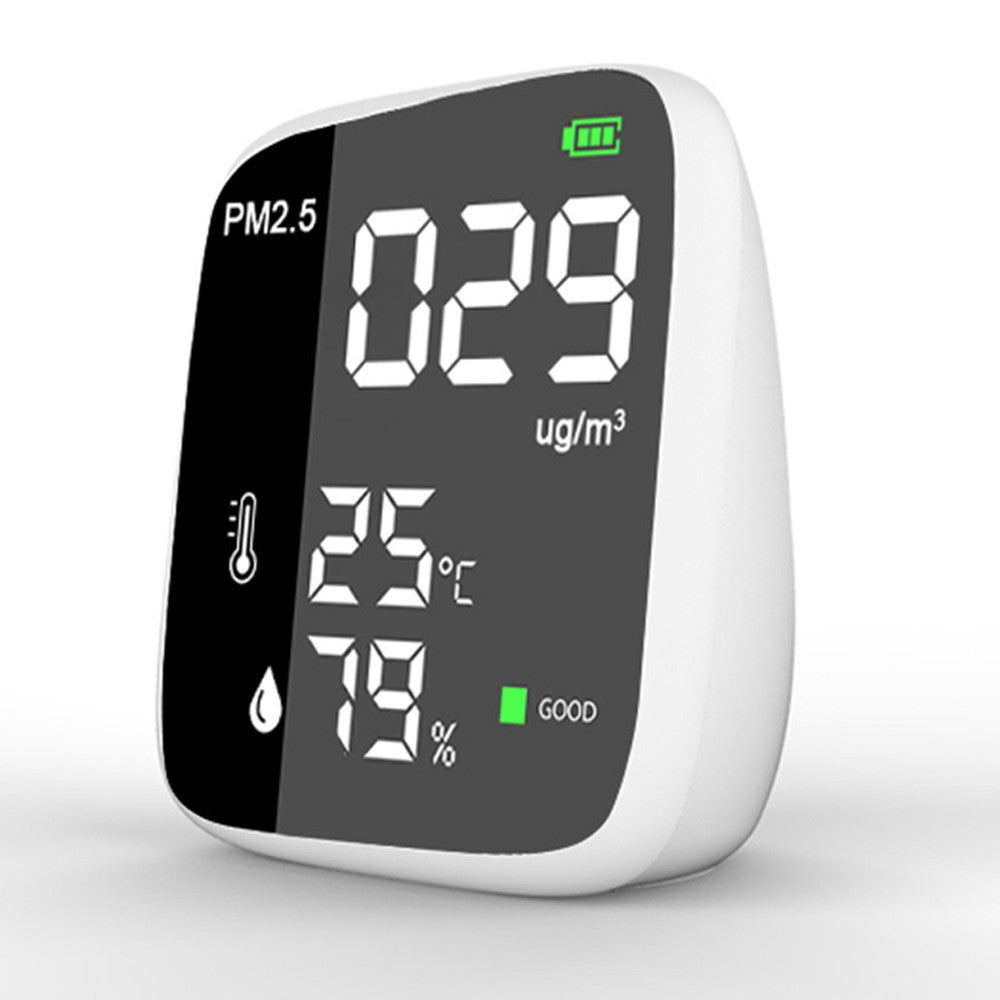 Rechargeable USB PM2.5 Detector: Multifunctional Thermohygrometer & Indoor Air Quality Monitor