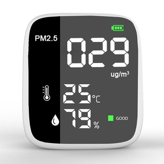 Rechargeable USB PM2.5 Detector: Multifunctional Thermohygrometer & Indoor Air Quality Monitor