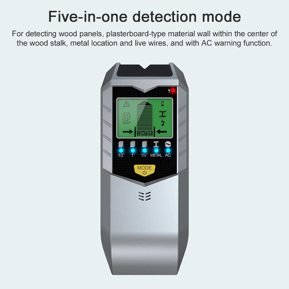Handheld Digital Wall Scanner: LCD Display Metal Detector & Wood Stud Finder