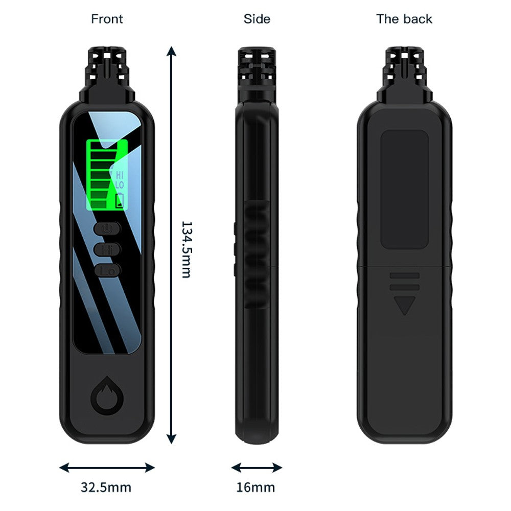 Portable Combustible Gas Leak Detector with Sound and Light Alarm