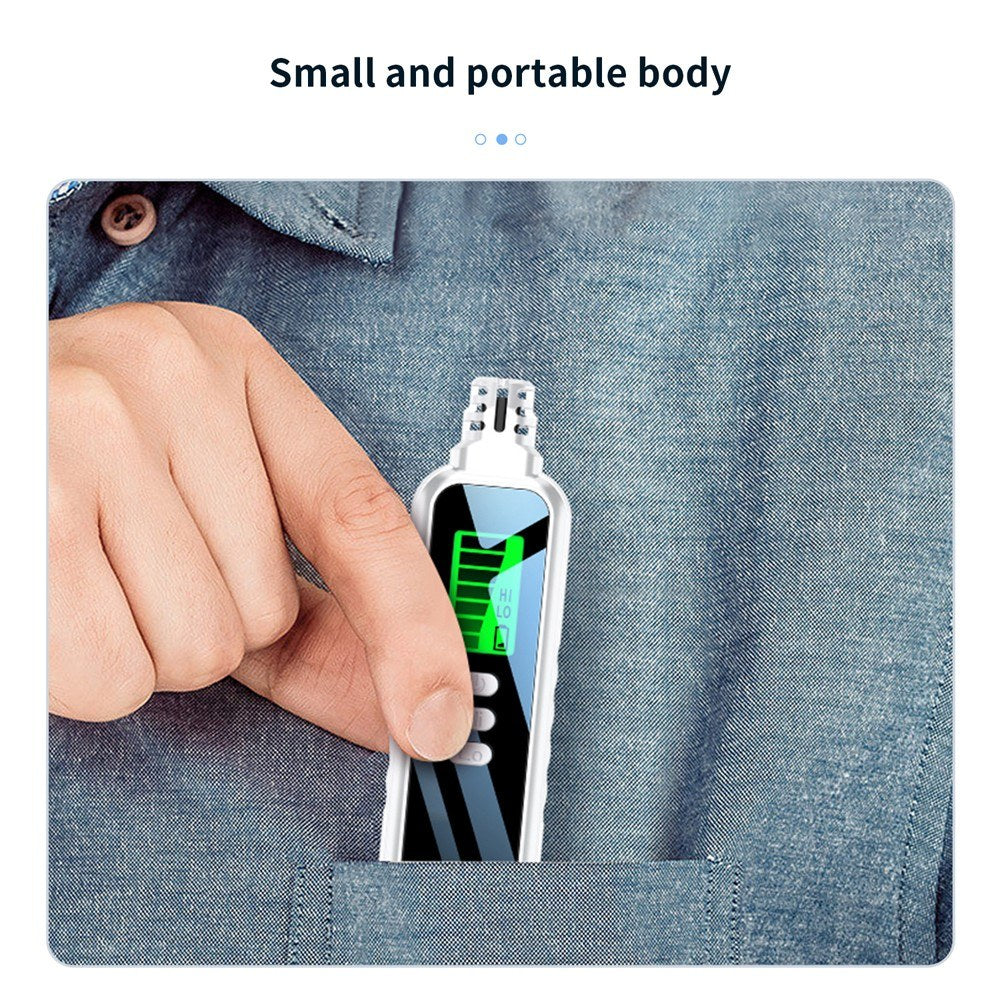 Portable Combustible Gas Leak Detector with Sound and Light Alarm