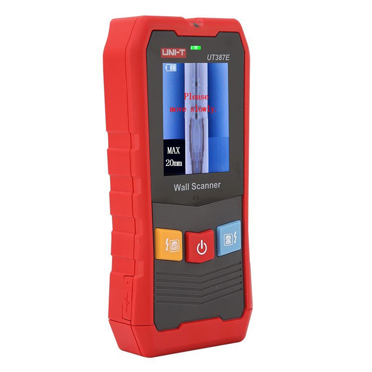 UNI-T UT387LM Metal Detector with Wall and Ranging Functions for Steel Wire and Water Pipe Detection