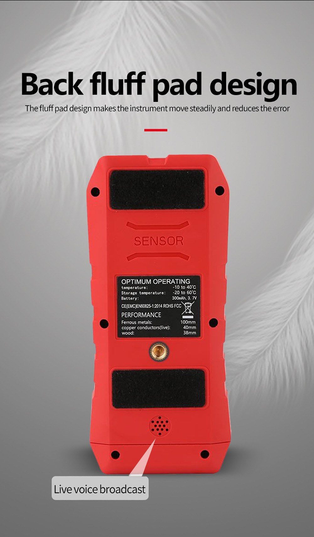 UNI-T UT387LM Metal Detector with Wall and Ranging Functions for Steel Wire and Water Pipe Detection