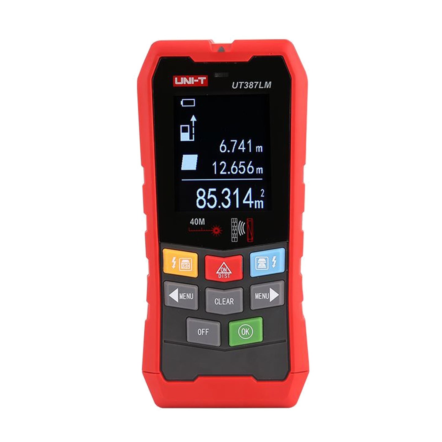 UNI-T UT387LM Metal Detector with Wall and Ranging Functions for Steel Wire and Water Pipe Detection