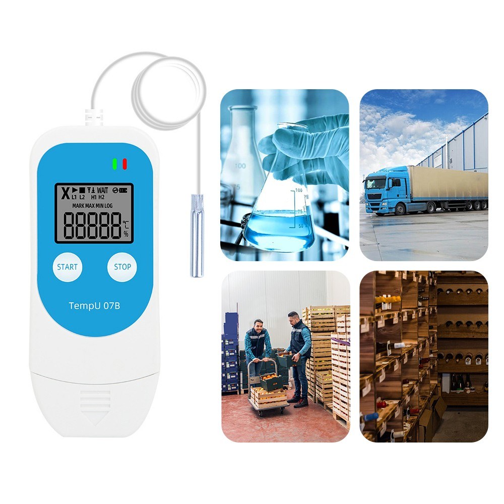 TZ-TempU7B Reusable Temperature & Humidity PDF Data Logger