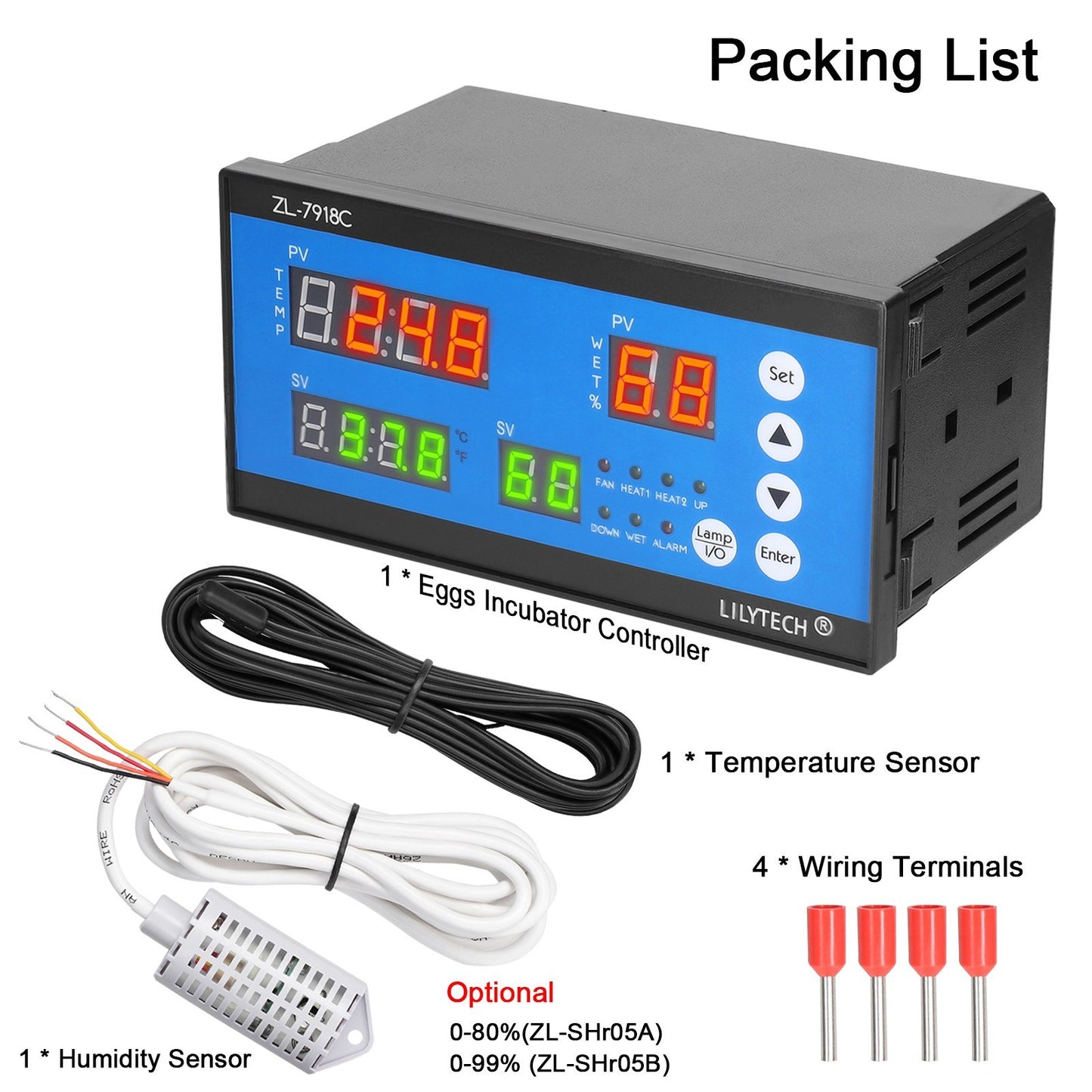 Multi-Functional Automatic Egg Incubator Controller with Temperature and Humidity Control System