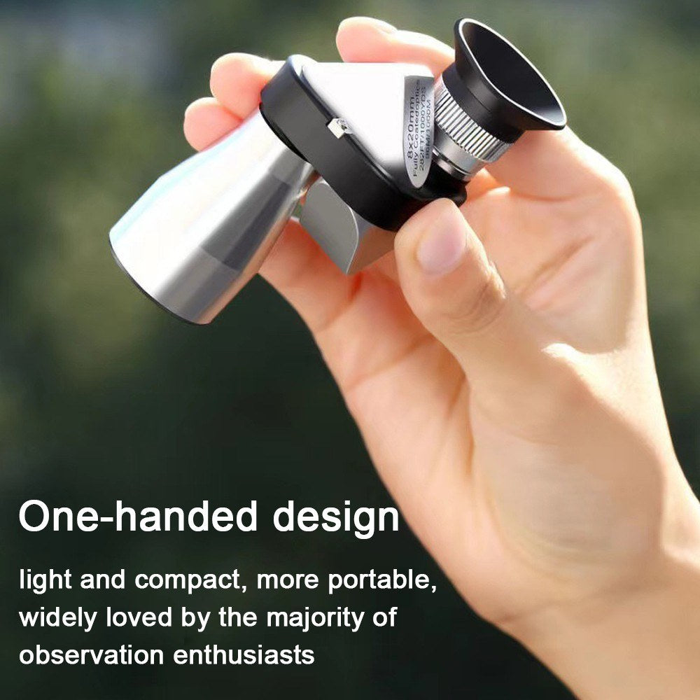 Portable Compact Monocular Telescope for Bird Watching, Fishing, Traveling, and Sightseeing