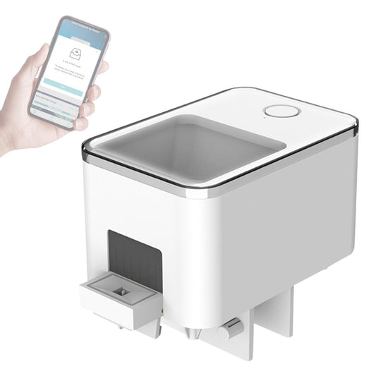 Smart WiFi Automatic Aquarium Feeder with Mobile App Control, 100ML Capacity