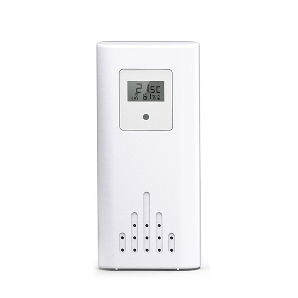 Multifunctional Weather Station Clock: Color Screen, Temperature & Humidity Meter, Barometric Measurement, Electronic Alarm, Moon Phase Display