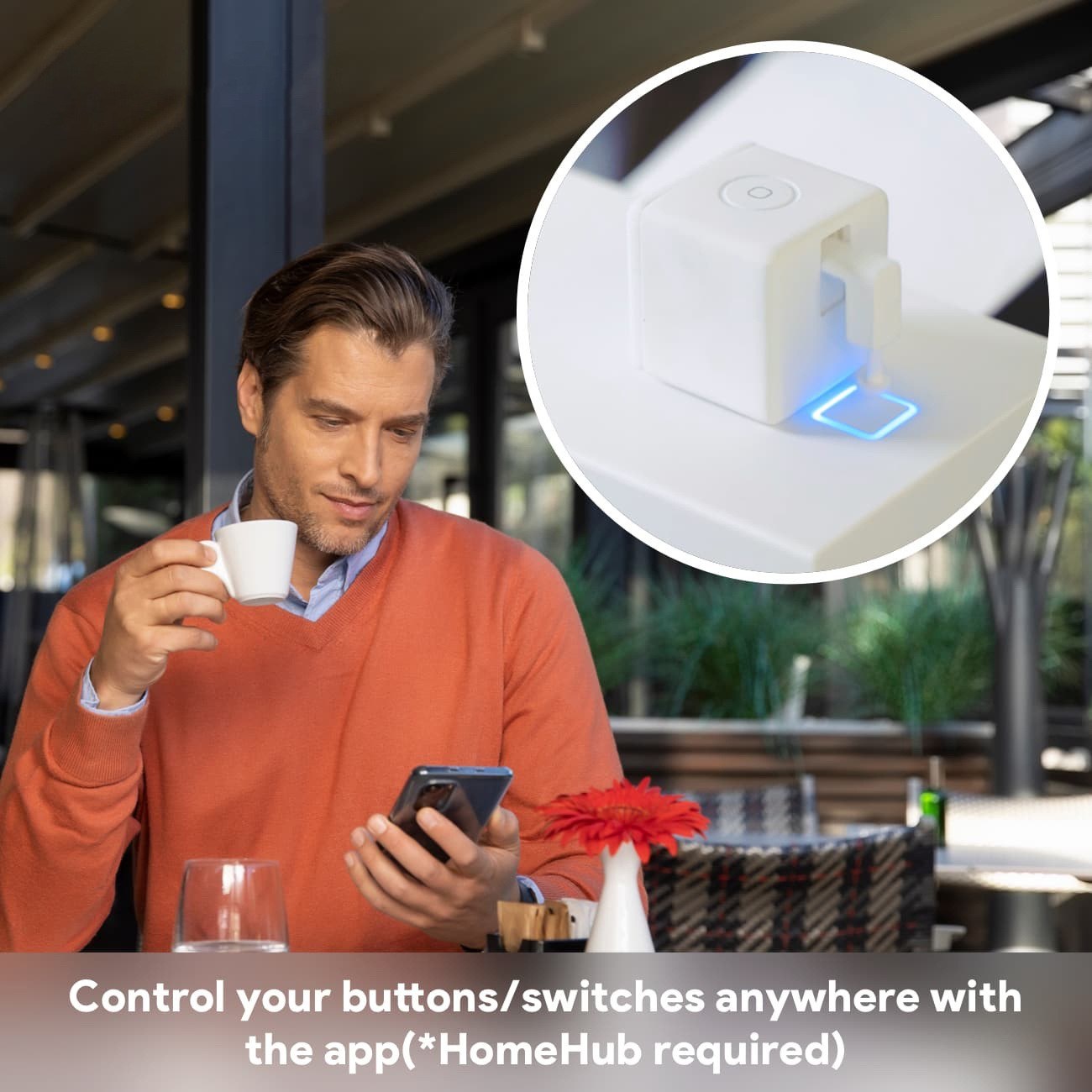 Smart Fingerbot Remote Control Switch for Alexa & Google Home