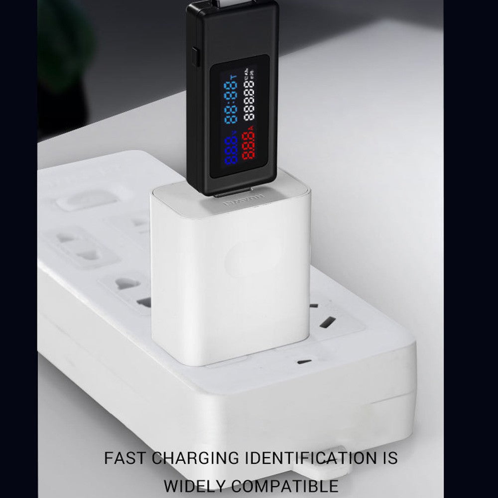 KWS-V30 6in1 USB Power Meter Tester: Current & Voltage Monitor with Power-off Memory