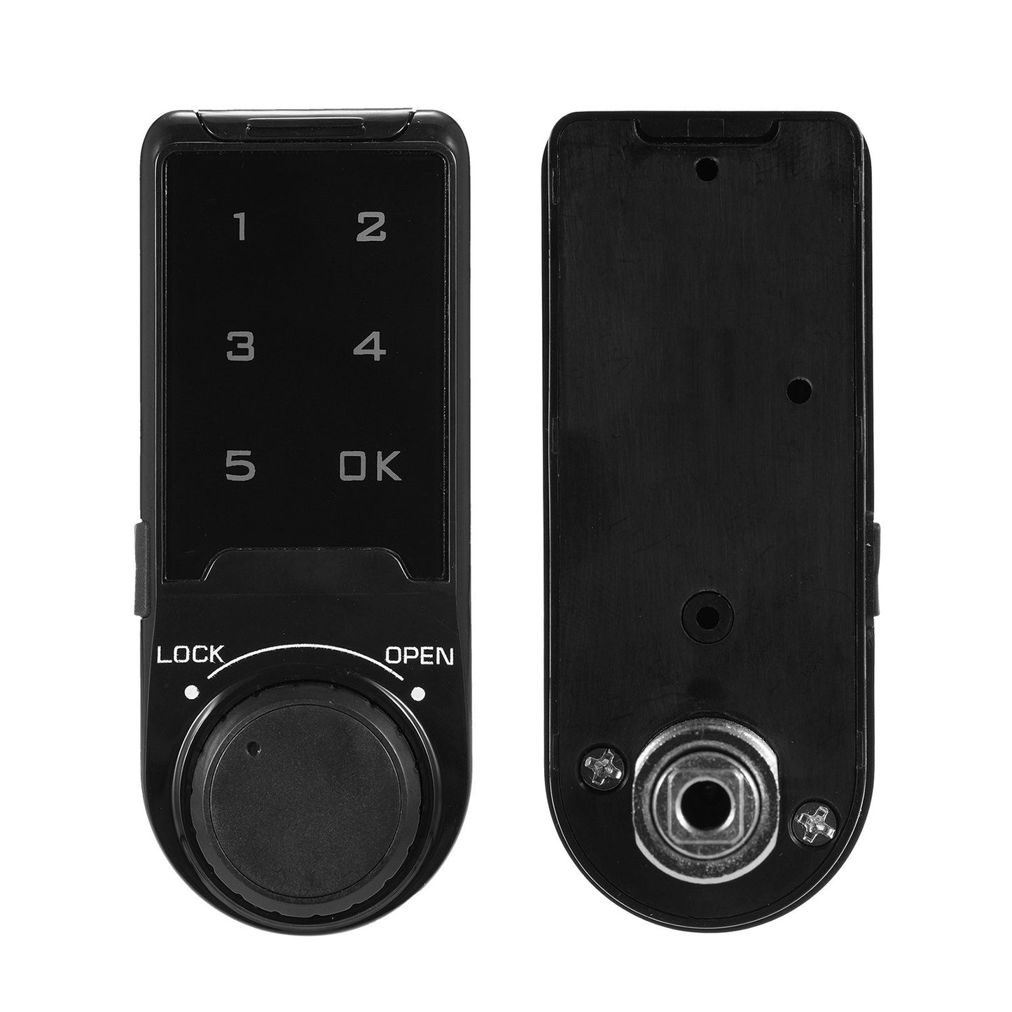 Smart Touchscreen Combination Lock for Drawers and Lockers - Plastic Panel