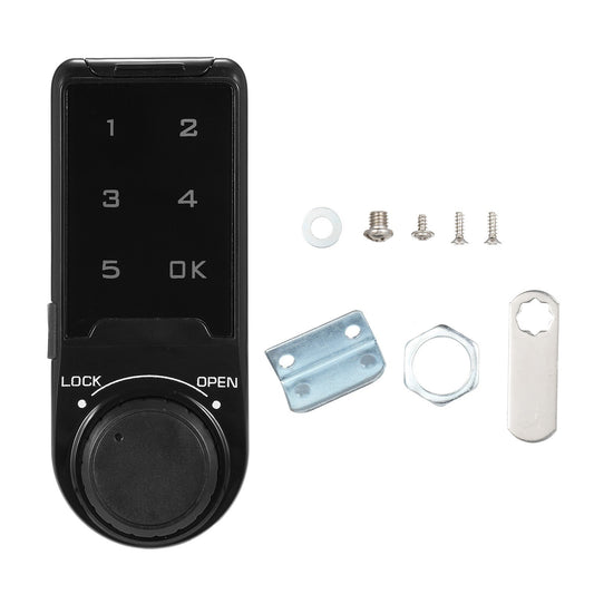 Smart Touchscreen Combination Lock for Drawers and Lockers - Plastic Panel