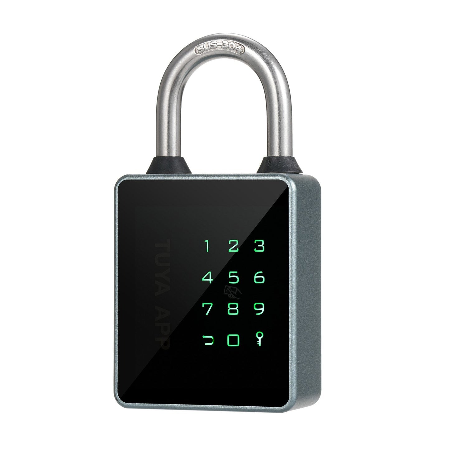 Waterproof Smart Fingerprint Padlock with Keypad & APP Unlock T55C
