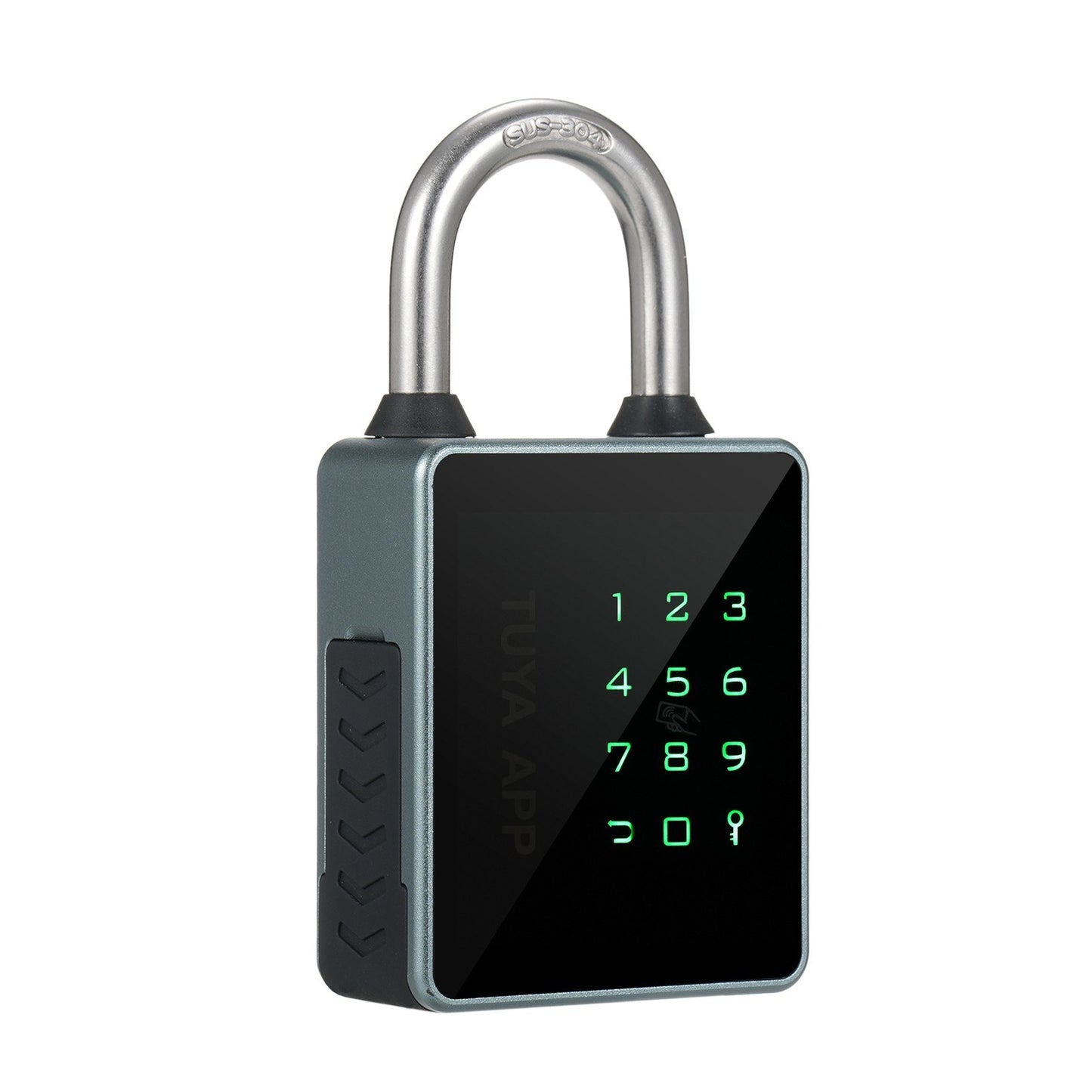 Waterproof Smart Fingerprint Padlock with Keypad & APP Unlock T55C