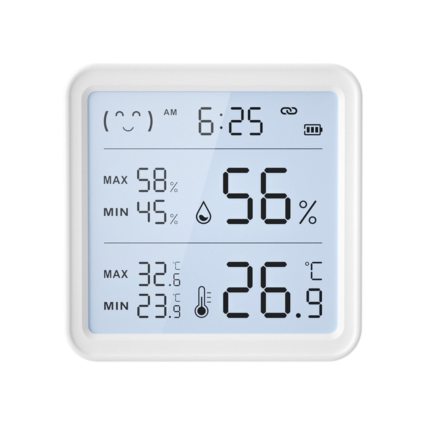Smart Wireless Bluetooth Temperature & Humidity Sensor and Linkage Detector