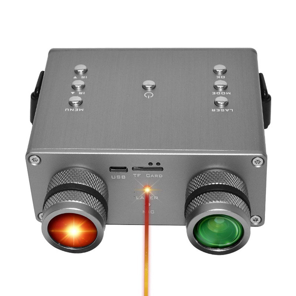 4K Infrared Night Vision Camera, 600M Full-Dark, 3.0 IPS Screen, 8X Zoom, Photo & Video, Outdoor Camping, Hunting, Fishing