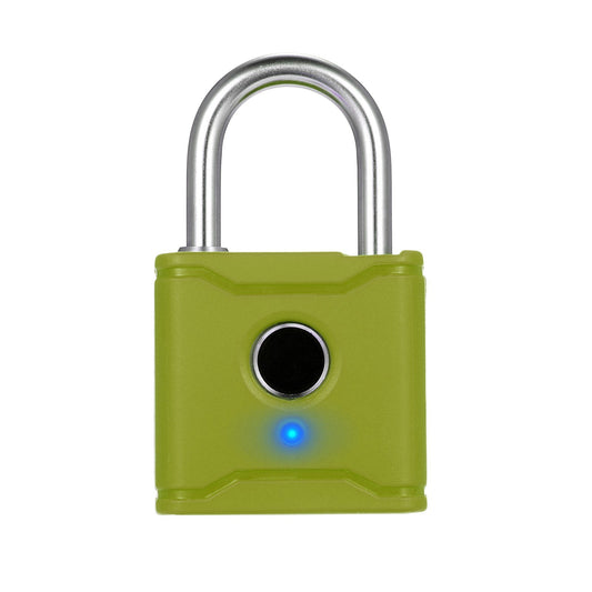 Smart Fingerprint Padlock T1004D, Keyless & Rechargeable, IP65 Waterproof, Anti-theft for Luggage & Backpack