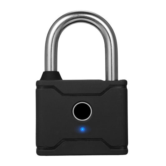 Smart Fingerprint Padlock: Keyless, Rechargeable, 20 Fingerprint Capacity, Emergency Unlocking, Easy Operation, IP65 Waterproof, Anti-Theft Security for Door & Luggage (T1006D)