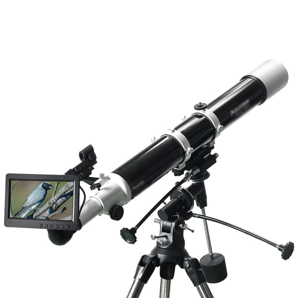 Professional 7-Inch IPS Display Astronomy Camera Telescope with Electronic Eyepiece for Planetary Observation and Stargazing
