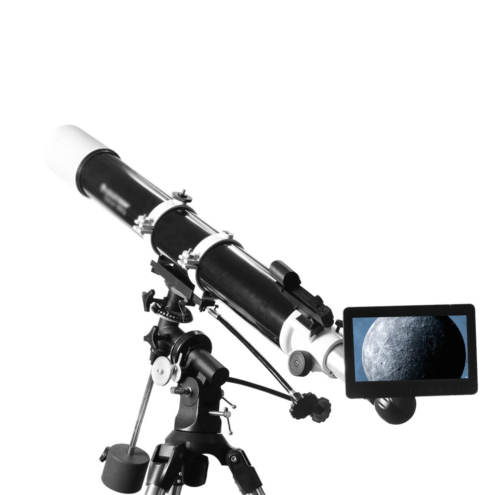 Professional 7-Inch IPS Display Astronomy Camera Telescope with Electronic Eyepiece for Planetary Observation and Stargazing