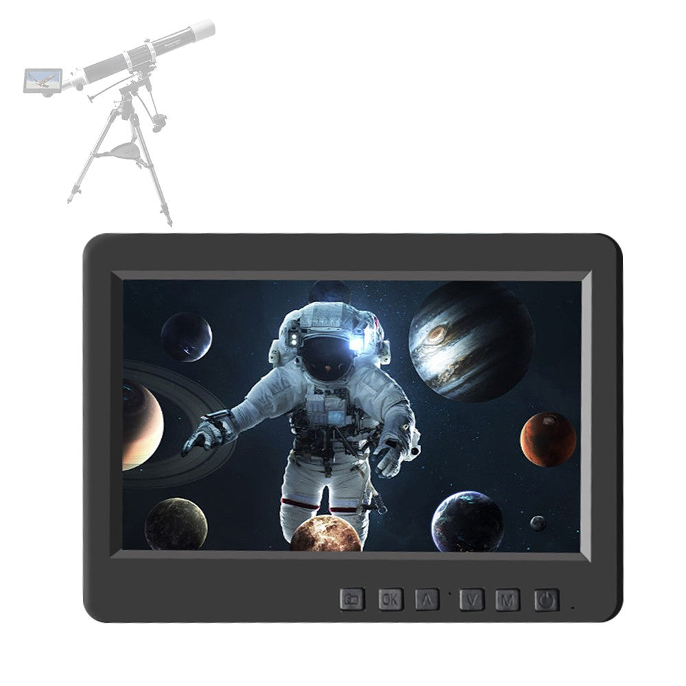 Professional 7-Inch IPS Display Astronomy Camera Telescope with Electronic Eyepiece for Planetary Observation and Stargazing