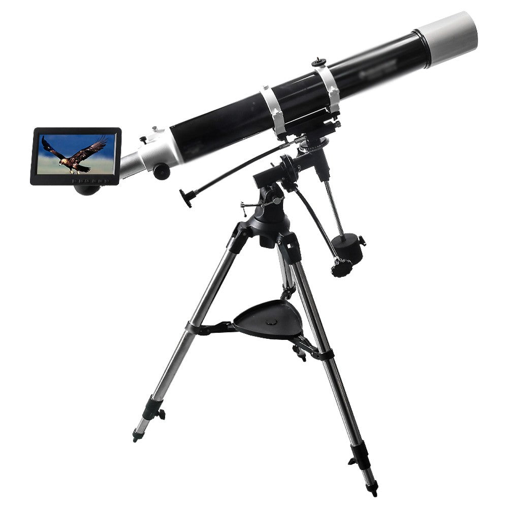 Professional 7-Inch IPS Display Astronomy Camera Telescope with Electronic Eyepiece for Planetary Observation and Stargazing