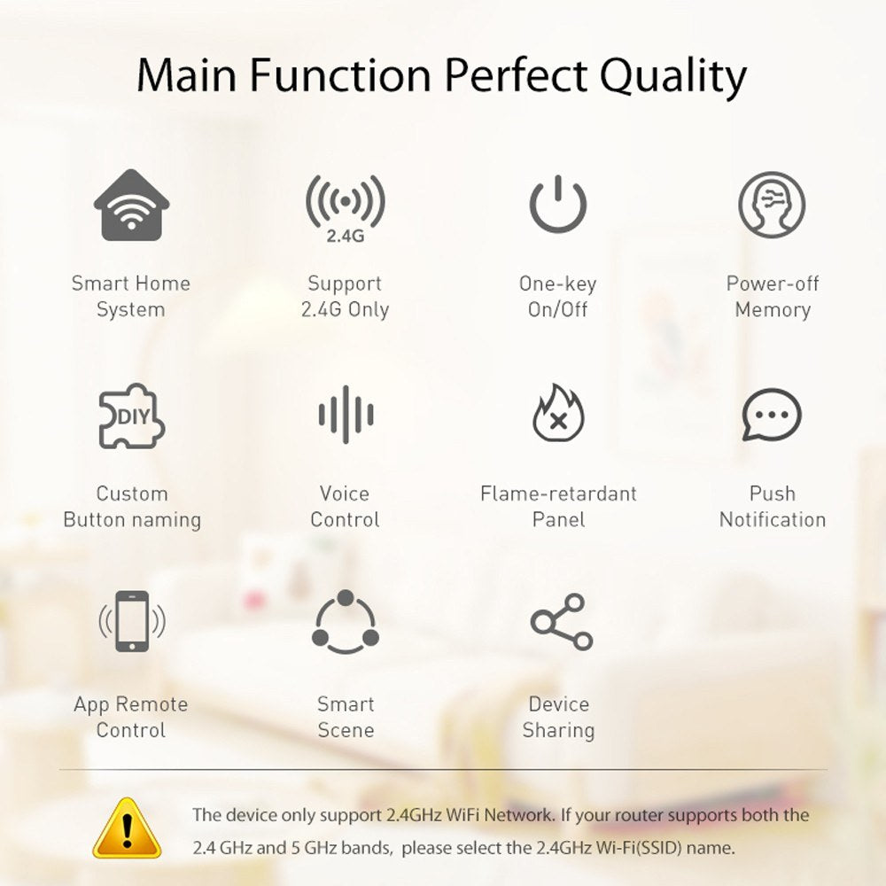 Tuya WiFi Smart Relay Switch with Voice Control via Alexa & Google Home – App-Enabled Home Automation