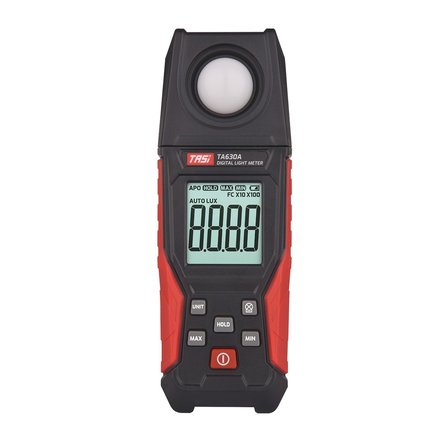 TASI Digital Lux Meter with Record & LCD Display, 0-200,000 Range, Flexible Sensor for Photography, Plants, Indoor & Outdoor Use