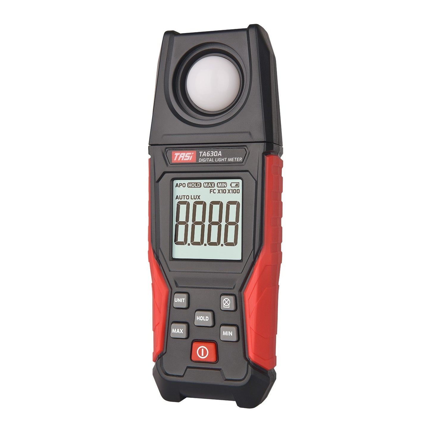 TASI Digital Lux Meter with Record & LCD Display, 0-200,000 Range, Flexible Sensor for Photography, Plants, Indoor & Outdoor Use