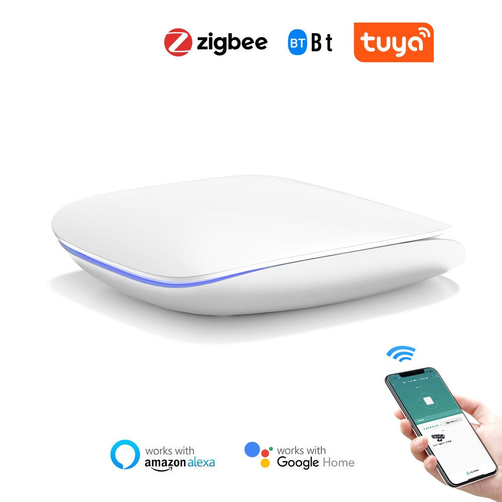 Tuya Zigbee & Bluetooth Smart Home Hub: Zigbee Device Automation, App Remote Control, Alexa Compatible