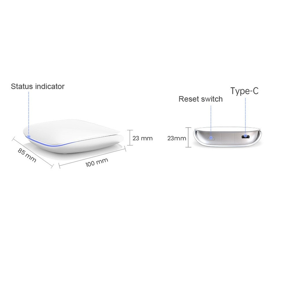 Tuya Zigbee & Bluetooth Smart Home Hub: Zigbee Device Automation, App Remote Control, Alexa Compatible