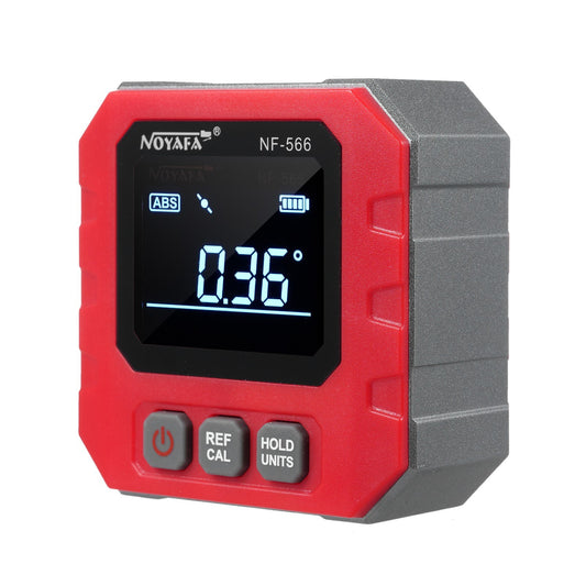 Portable Digital Inclinometer 4*90° Backlight Protractor with Data Hold & Five-side Magnetic Functionality