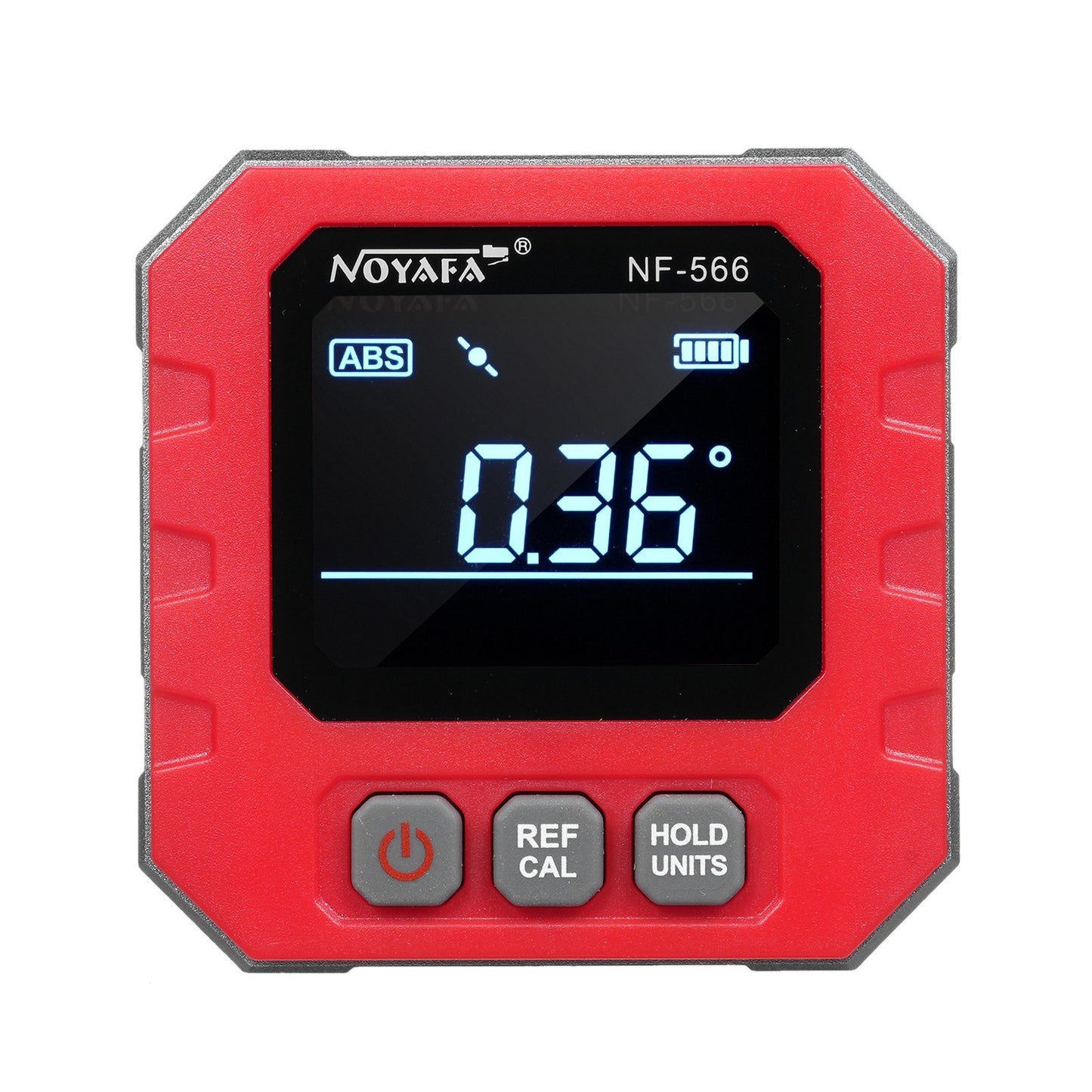 Portable Digital Inclinometer 4*90° Backlight Protractor with Data Hold & Five-side Magnetic Functionality