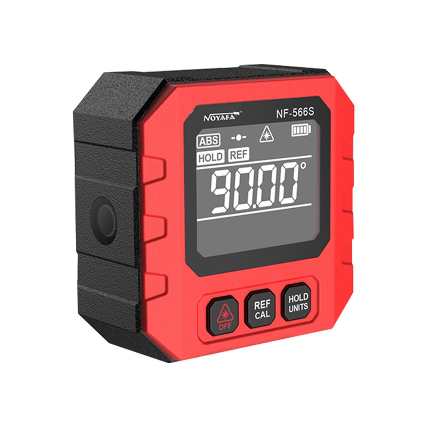 Portable Digital Inclinometer 4*90° Backlight Protractor with Data Hold & Five-side Magnetic Functionality