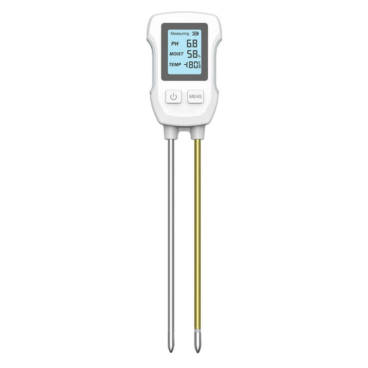 3-in-1 Soil pH, Temperature & Humidity Meter for Indoor Plants - Gardening Cultivation Tool