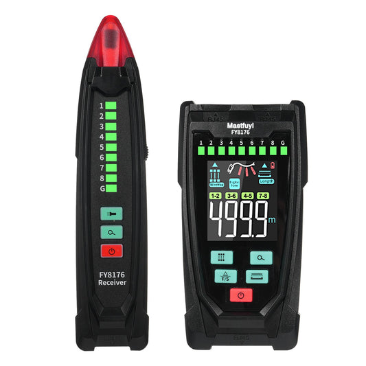 Mastfuyi FY8176 Portable Ethernet Cable Tester with 2.5 Color Screen
