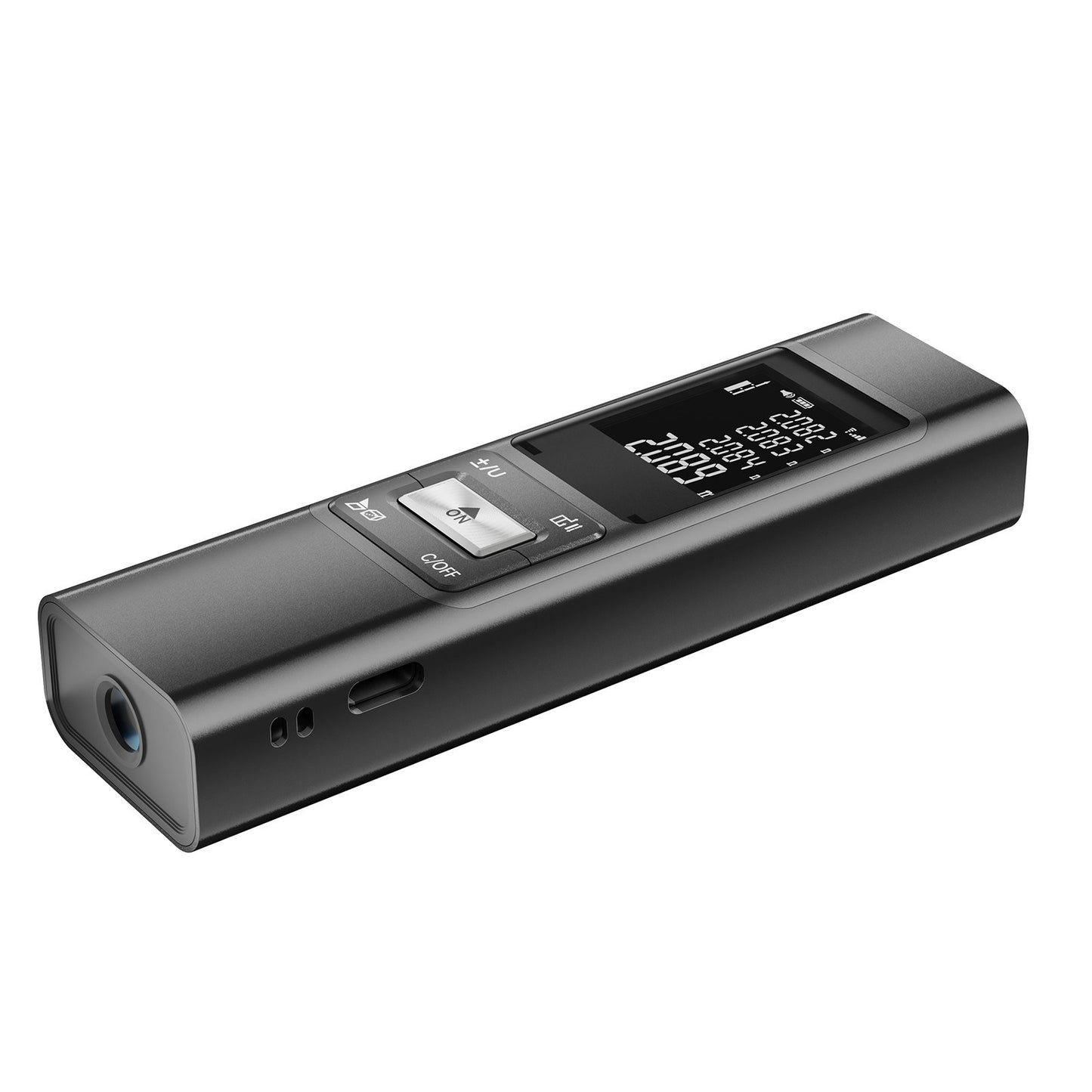 Rechargeable S40 Laser Distance Meter 40M, High Precision ±2mm Digital Rangefinder with Fast 0.1s Measurement, Aluminium Alloy Shell for Indoor Length, Area, Volume Measurement