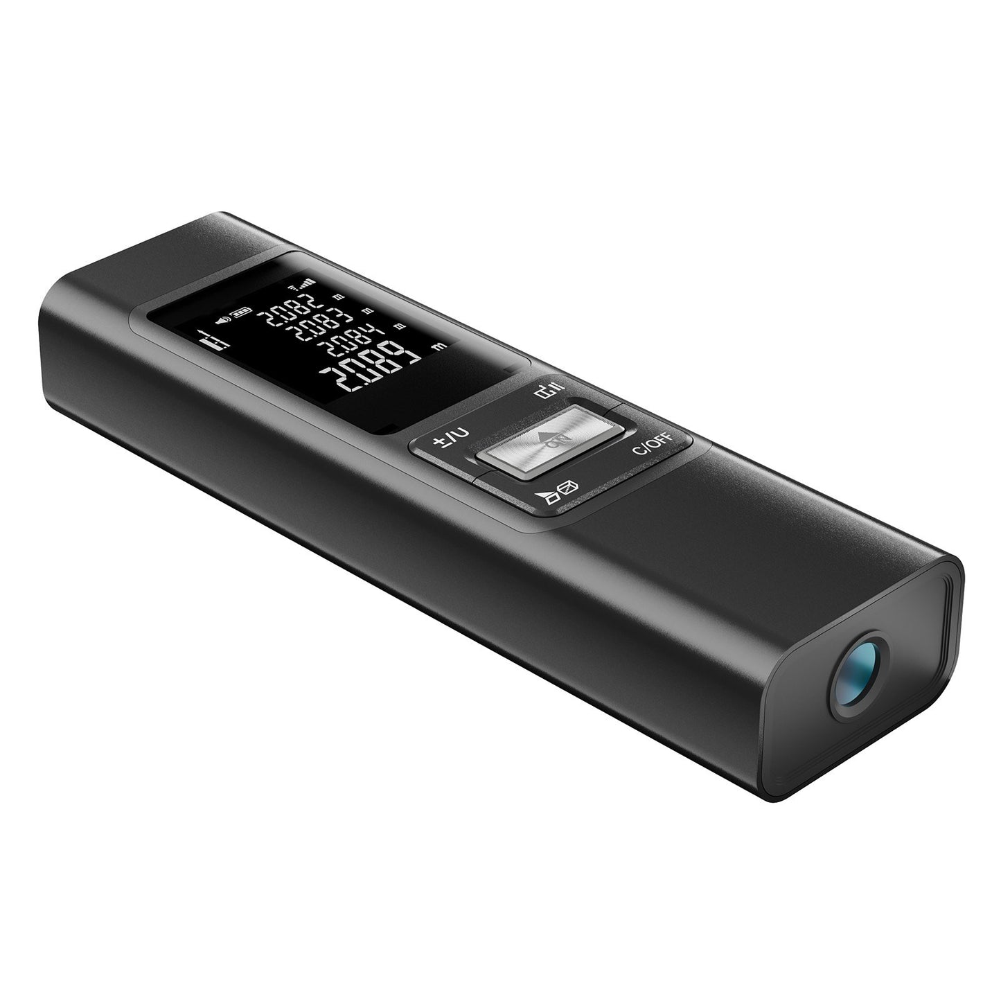 Rechargeable S40 Laser Distance Meter 40M, High Precision ±2mm Digital Rangefinder with Fast 0.1s Measurement, Aluminium Alloy Shell for Indoor Length, Area, Volume Measurement