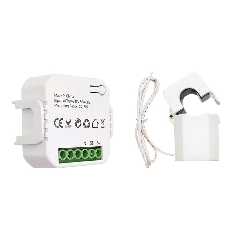Tuya WiFi Smart Energy Meter: Solar PV System Bidirectional Power Monitor with Mobile App Control & CT