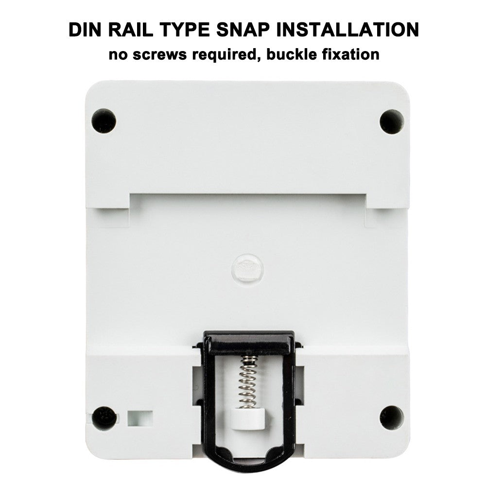 Tuya WiFi Three-Phase Photovoltaic Meter with Intelligent Reclosure Switch