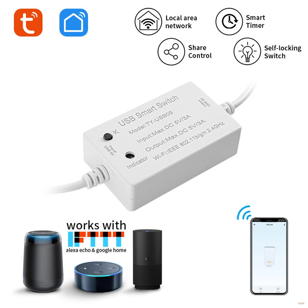 Tuya WiFi Smart Circuit Breaker Module Switch RF433 | Remote App Control Compatible with Alexa & Home Voice Control