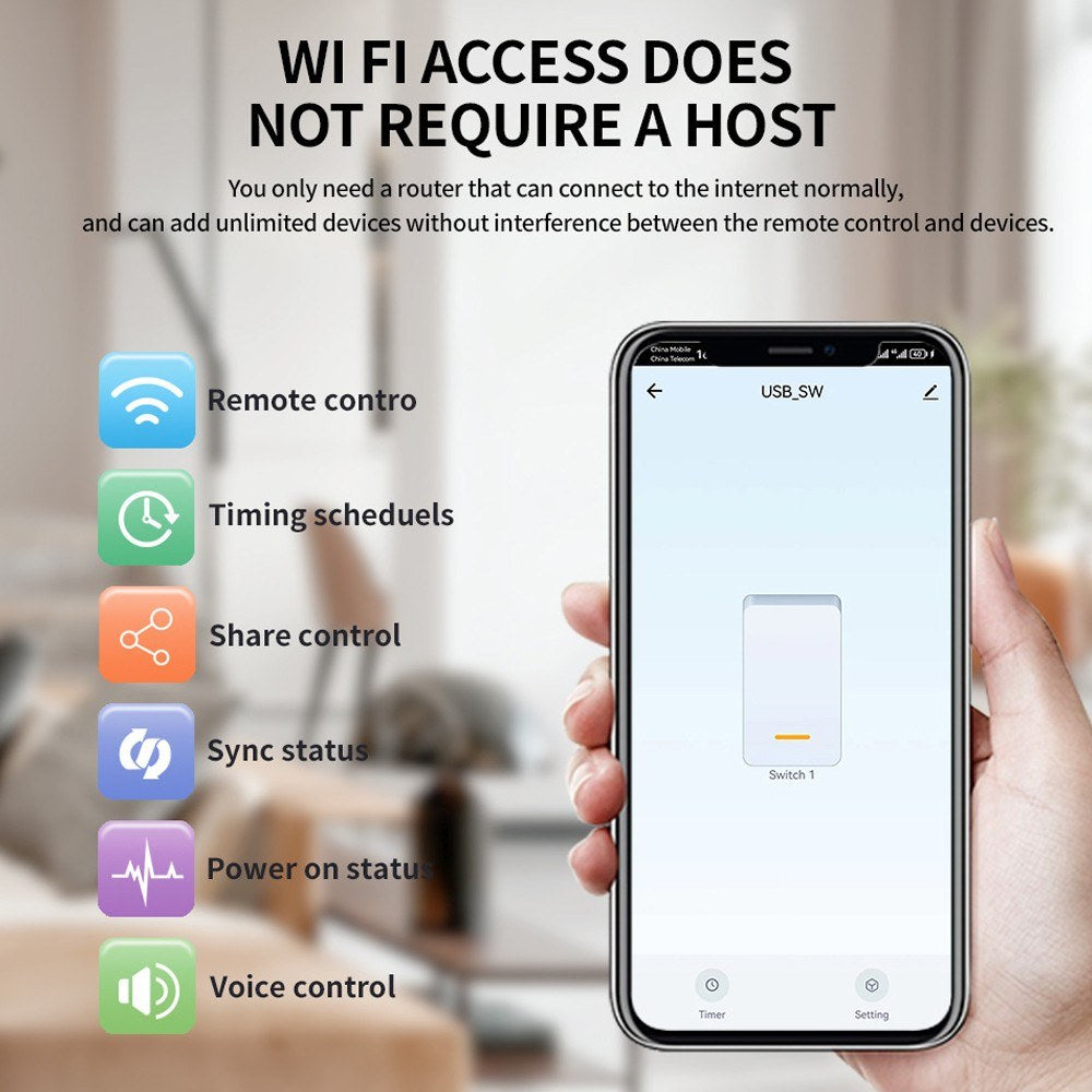 Tuya WiFi Smart Circuit Breaker Module Switch RF433 | Remote App Control Compatible with Alexa & Home Voice Control